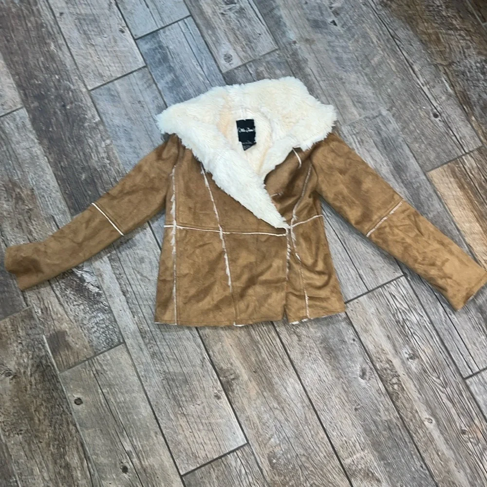 Faux Suede/Fur Jacket​​​​